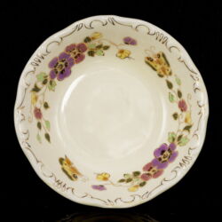 Picture 2/3 -Zsolnay porcelain compote bowl with butterfly decor