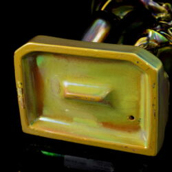 Picture 6/6 -Zsolnay Eozin mázas porcelán nő alak korsóval