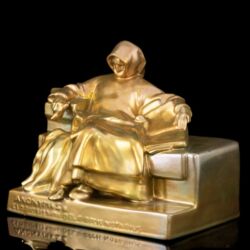 Picture 3/9 -Zsolnay Anonymus fajansz-kerámia kisplasztika 1930-as évek