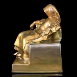 Picture 4/9 -Zsolnay Anonymus fajansz-kerámia kisplasztika 1930-as évek