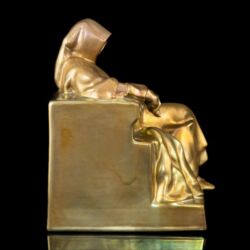 Picture 5/9 -Zsolnay Anonymus fajansz-kerámia kisplasztika 1930-as évek