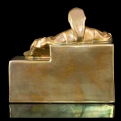 Picture 6/9 -Zsolnay Anonymus fajansz-kerámia kisplasztika 1930-as évek