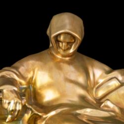 Picture 7/9 -Zsolnay Anonymus fajansz-kerámia kisplasztika 1930-as évek