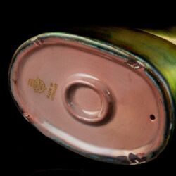 Picture 6/6 -Zsolnay eozin mázas kisplasztika: "Vágyakozás"