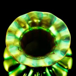 Picture 3/4 -Zsolnay eozin mázas gerezdelt váza