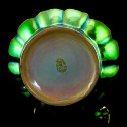 Picture 4/4 -Zsolnay eozin mázas gerezdelt váza