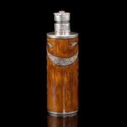 Picture 2/5 -Perfume bottle with brown luster enamel