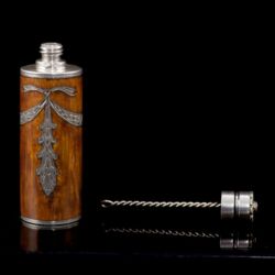 Picture 5/5 -Perfume bottle with brown luster enamel