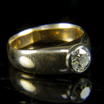 Szoliter gyémánt gyűrű