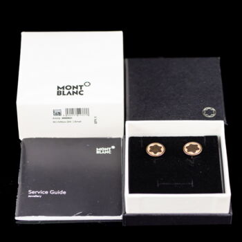 Montblanc arany mandzsettagomb pár
