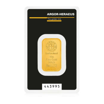 Argor-Heraeus 10g Gold Bar
