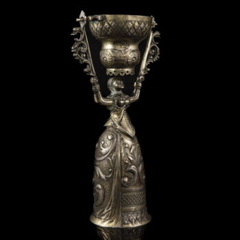 German silver bridal cup