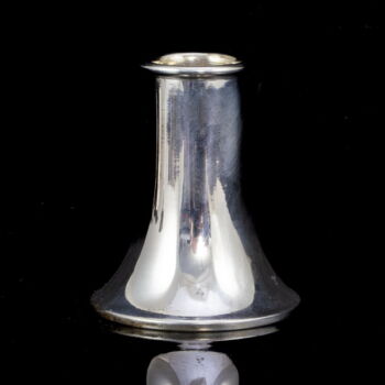 Pesti art deco ezüst fogvájótartó