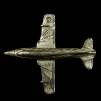 Ezüst mini vitorlázó repülő