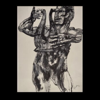 Szalay Lajos (1909-1995)Tusrajz - Lantos 