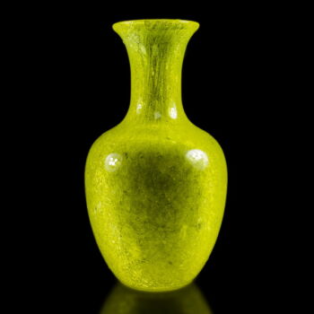 Jegecelt üveg váza