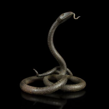 Öntöttvas kígyó forma zsebóratartó