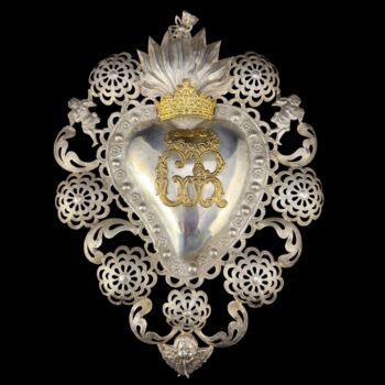 Votív keresztes koronával 