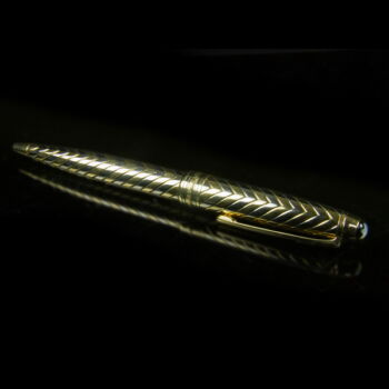 Montblanc Meisterstück gold ballpoint pen