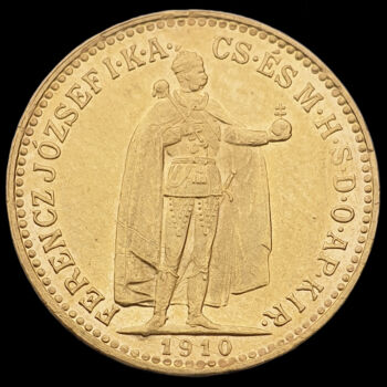10 Korona 1910 KB Ferenc József