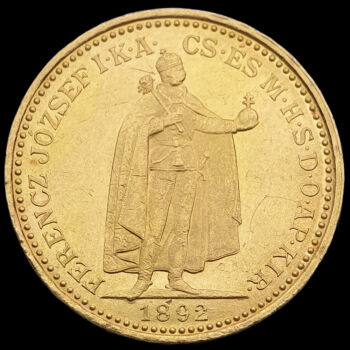 20 Korona 1892 KB Ferenc József