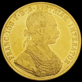 4 ducat 1914 gold coin Franz Joseph