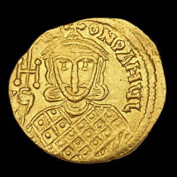V. Constantine bizánci császár (Kr.u. 741-775) - arany solidus