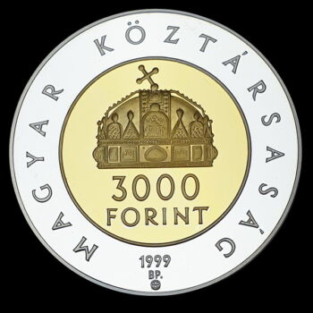 3000 Forint 1999 Az Államalapítás 1000. évfordulójára