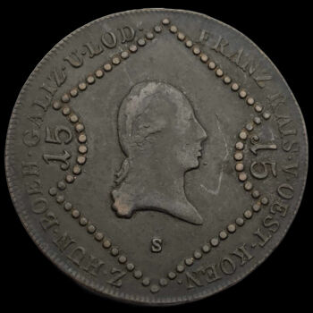 15 Krajcár 1807 S I. Ferenc