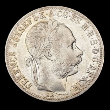 Franz Joseph 1 Forint 1885 KB