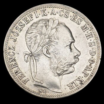Ferenc József ezüst 1 Forint 1883 KB