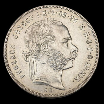 Ferenc József ezüst 1 Forint 1879 KB
