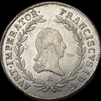 20 Kreuzer 1809 King Francis I