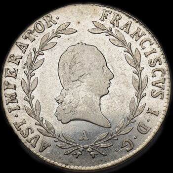 20 Kreuzer 1819 King Francis I
