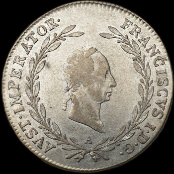 20 Krajcár 1825 A I. Ferenc király