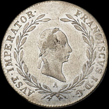 20 Krajcár 1826 A I. Ferenc király