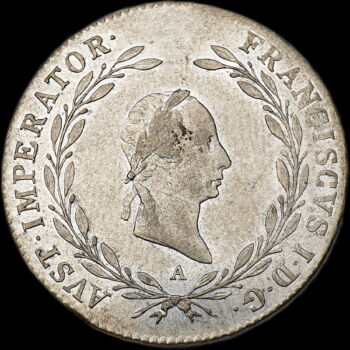 20 Kreuzer 1826 A Francis I of Hungary