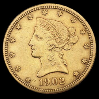 10 Dollár 1902 S "Liberty" arany érme