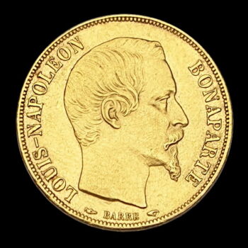 20 Frank 1852 A III.Napóleon