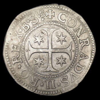 1/2 Scudo 1636 Conrad II Genovai Köztársaság