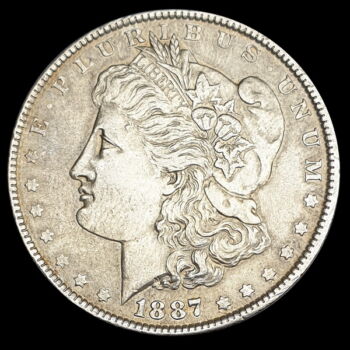 Ezüst Morgan Dollar 1887