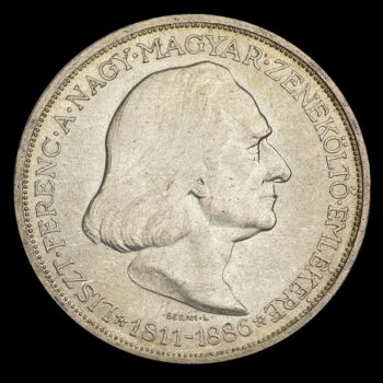 2 Pengő 1936 "Liszt Ferenc"