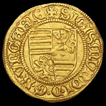 Luxemburgi Zsigmond magyar király aranyforint K-W