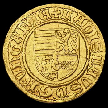 King László V of Hungary gold forint K-G