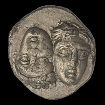 Antik görög ezüst érme Moesia - Istros ezüst drachma