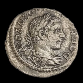 Elagabalus római császár (Kr.u. 218-222) ezüst denár - ABVNDANTIA AVG