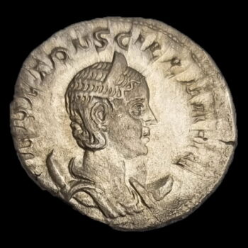Herennia Etruscilla római császárné (Kr.u. 249-251) ezüst antoninianus - PVDICITIA AVG