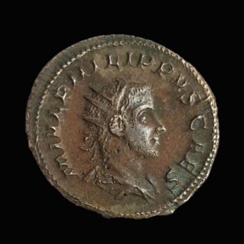 II. Philippus római császár antoninianus - PRINCIPI IVVENT