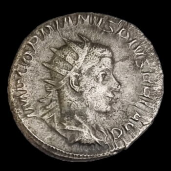 III. Gordianus római császár (Kr.u. 238-244) ezüst antoninianus - IOVI STATORI