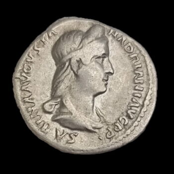 Sabina római császárné (Kr.u. 117-137) ezüst denár - PVDICITIA